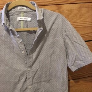 Calvin Klein Short sleeve button down shirt